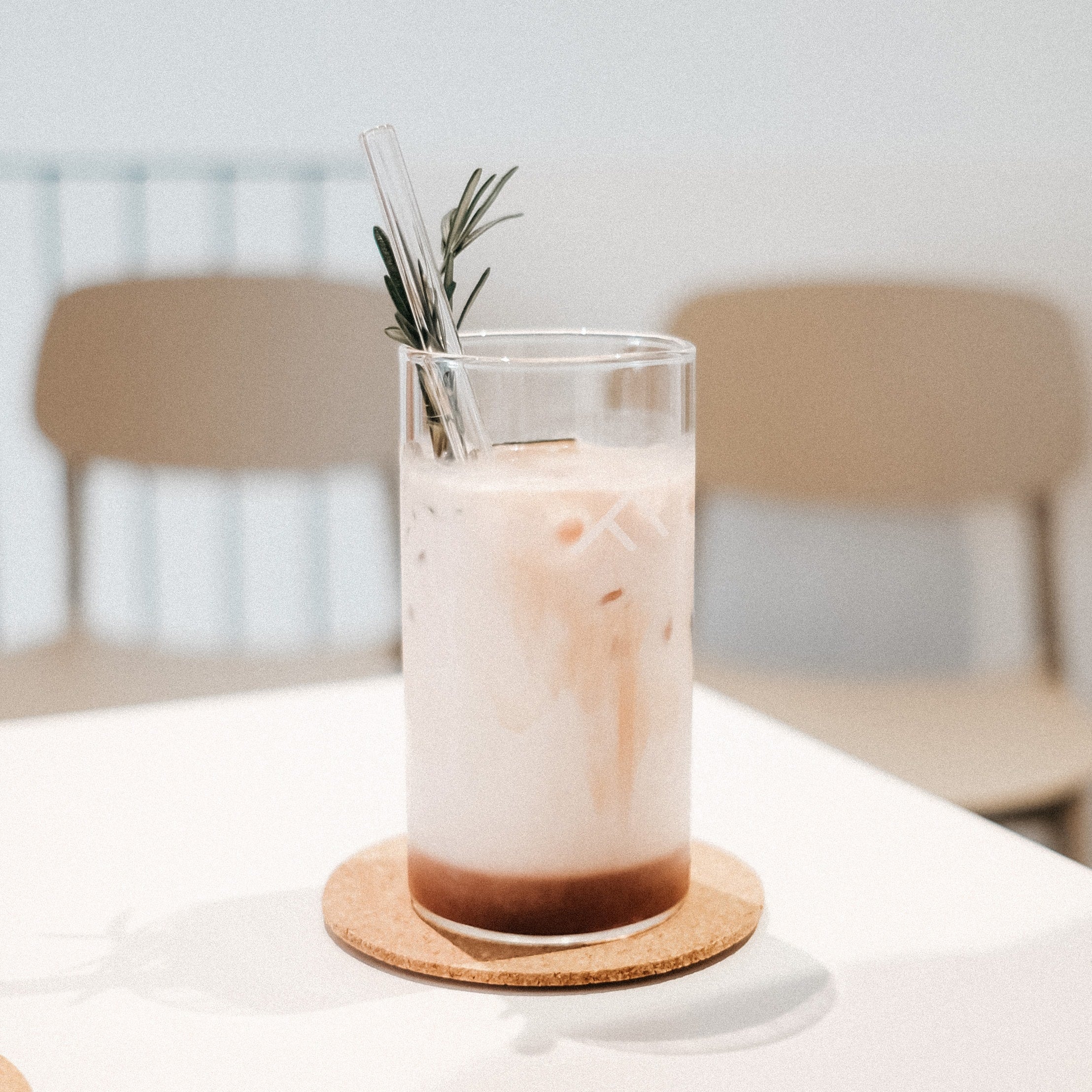 Reusable Boba Glass & Straw Earl Grey / Yes