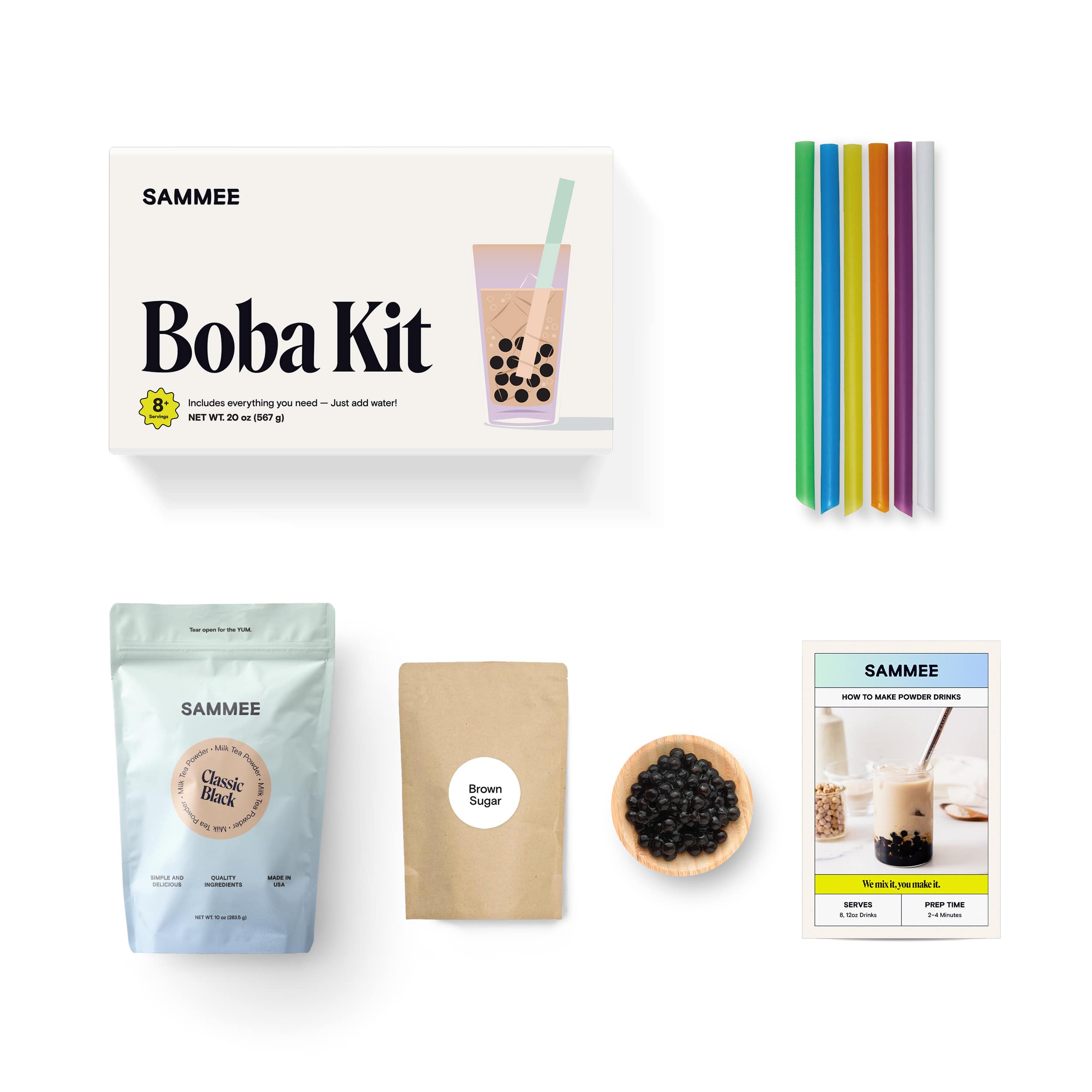 Boba Milk Tea Kit by Kassava Co.